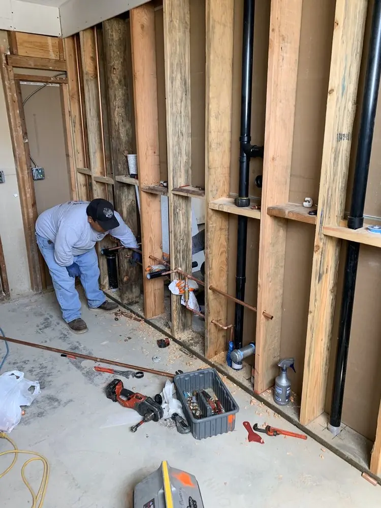 Commercial rough-in plumbing for Gas Line Repair in Tildenville